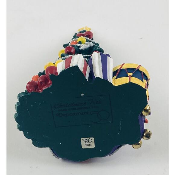 Dept 56 All Through The House Christmas Tree 9302-5 No Box duck fruit bells drum - Picture 9 of 11